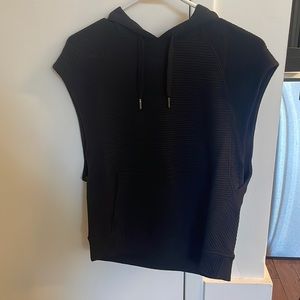 Black lululemon hooded vest